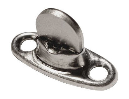 Застежка тентовая поворотная c панелькой, нержавеющая сталь, Osculati, арт. 10-455-02-C01,          Osculati 
