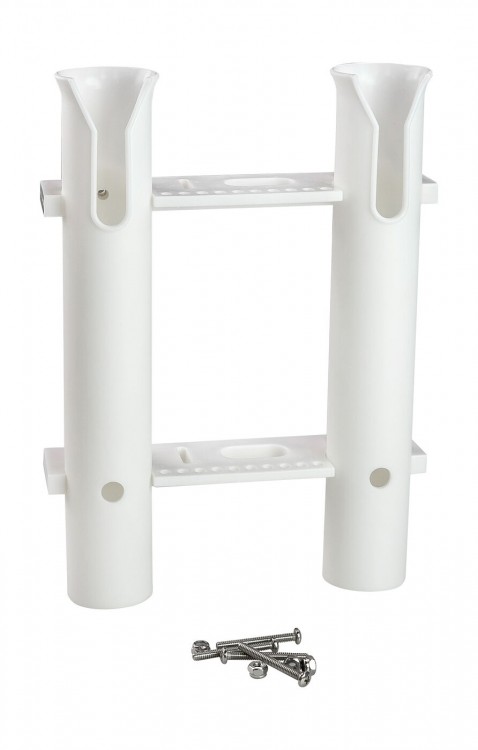 Подставка под удочку 2 стакана, белая, арт. 54078-02,          AAA  Подставка под удочку 2 стакана, белая, арт. 54078-02,          AAA