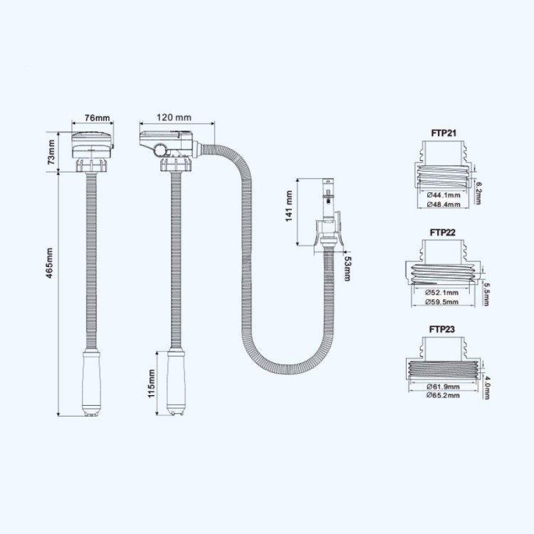 Насос для заправки топливом, литиевая батарея (SFFTP5-032-02), арт. 10268836,          SeaFlo 