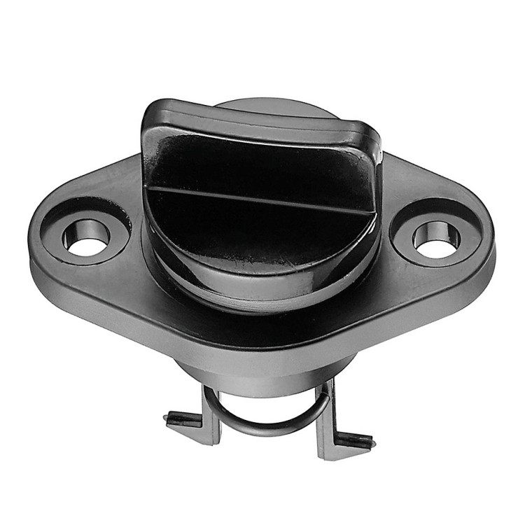 Сливная пробка из черного нейлона 50x34, арт. 10270167,          Osculati 