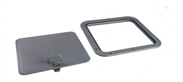 Люк смотровой 380 х 380 мм, серый, арт. 45176-NR,          Nuova Rade 