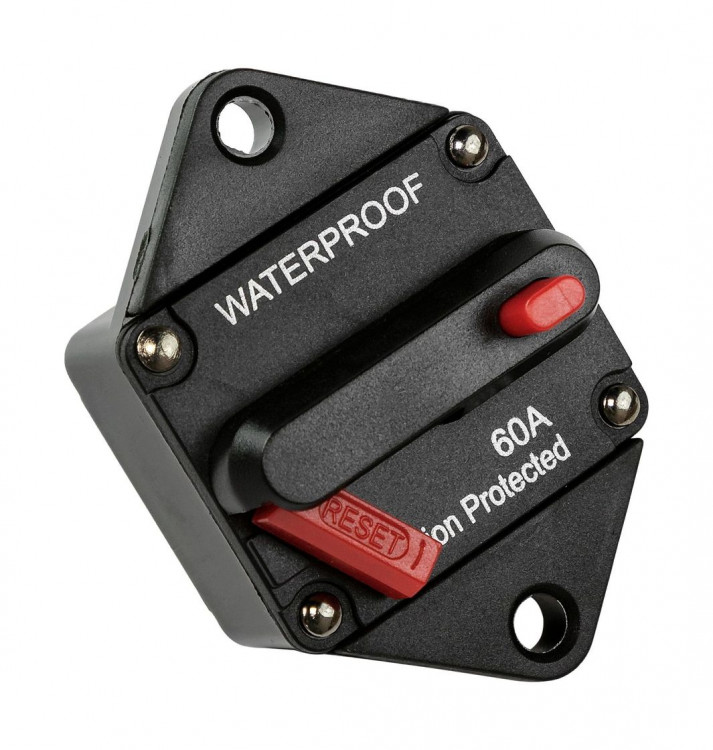 Предохранитель автоматический 60 А, арт. 4620136056991,          MARINE ROCKET 