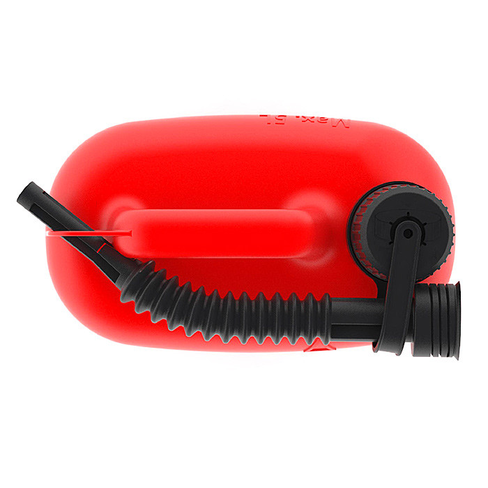 Канистра для бензина 5л с заливным устройством CLASSIC, арт. 05.01.01.00-1,          Oktan 