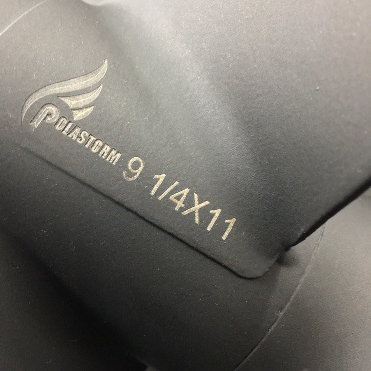 Гребной винт Suzuki DT9.9A-DT15A, DF9.9B, DF8A-20A (3x9-1/4x11) (Polastorm), арт. 58100-89L70-019-PS,          POLASTORM 