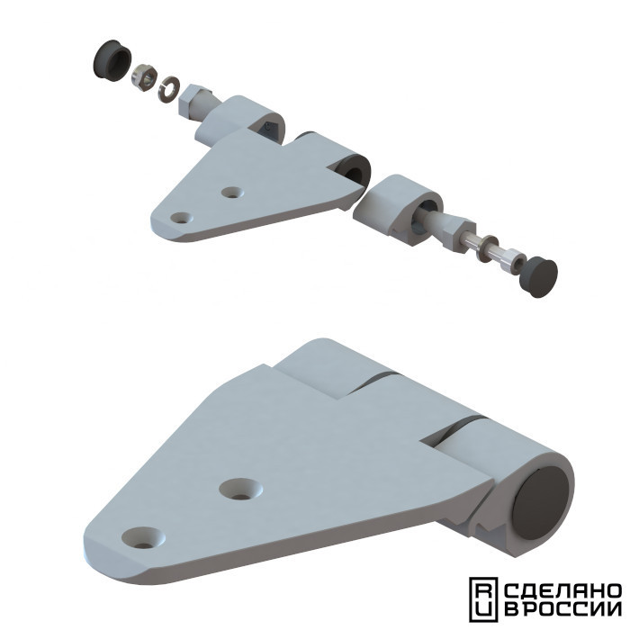 Люк палубный безрамный Пеликан 522x522 R75, арт. 030813T,          Техномарин 