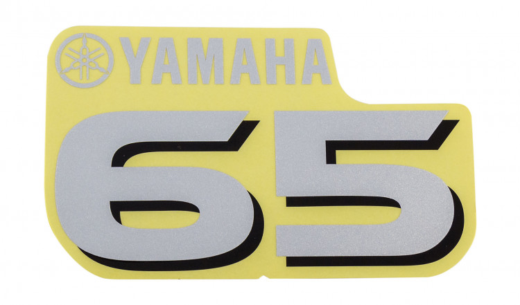 Наклейка капота Yamaha F90TJR (90), передняя 
