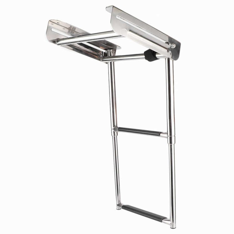 Трап телескопический с салазками, 210 мм, 2 ступени, арт. 10247439,  