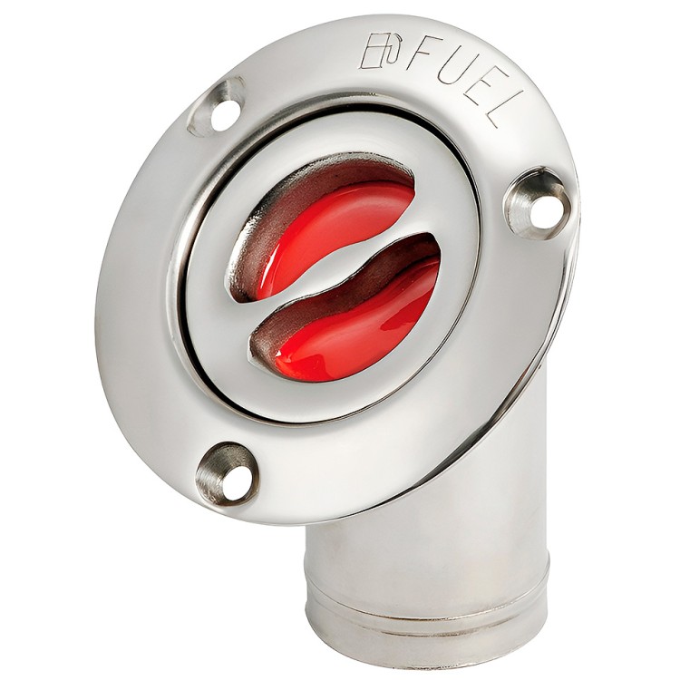 Палубная горловина Fuel, 38 мм, наклонная, арт. 10255369,          Osculati 