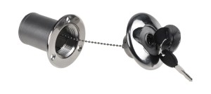 Горловина заливная для бензина с замком под шланг 50 мм