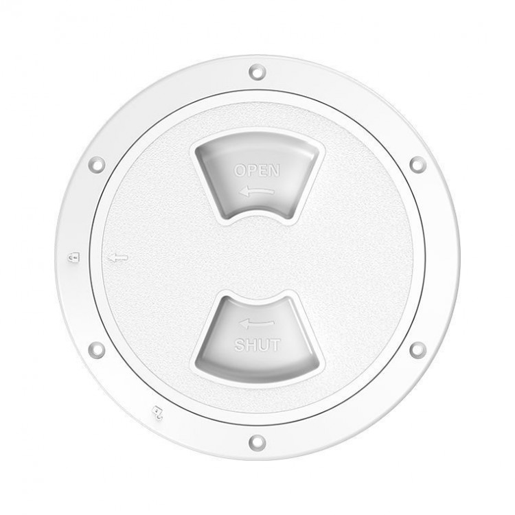 Лючок палубный 8'', белый, SeaFlo, арт. SFRH100802,          SeaFlo 