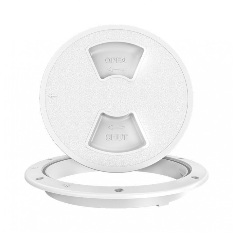 Лючок палубный 8'', белый, SeaFlo, арт. SFRH100802,          SeaFlo 