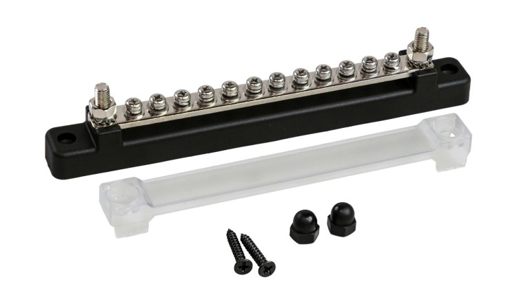 Колодка распределительная электромонтажная с защитной крышкой, 12 контактов, арт. MR3312SC,          MARINE ROCKET  Колодка распределительная электромонтажная с защитной крышкой, 12 контактов, арт. MR3312SC,          MARINE ROCKET