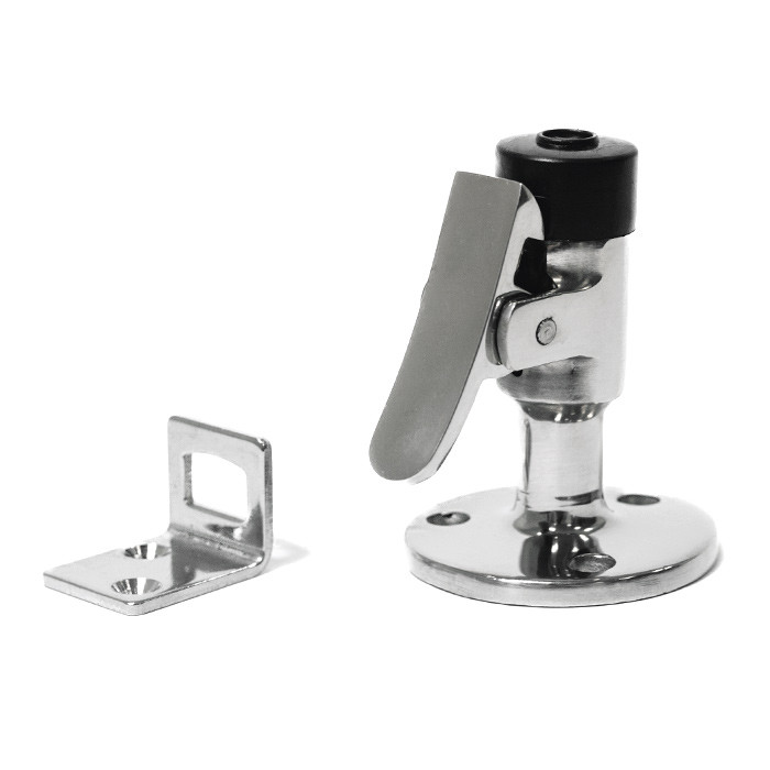 Ограничитель с фиксатором SUNFINE для двери 63 мм, нержавеющая сталь, арт. SF31144-1,          SUNFINE MARINE 