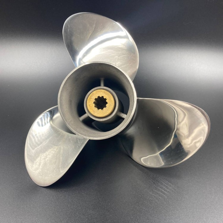 Гребной винт Suzuki DT9.9A-DT15A, DF9.9B, DF8A-20A (3x9-1/4x10) (Сталь), арт. 58100-93733-019-SS-K,          YHS 