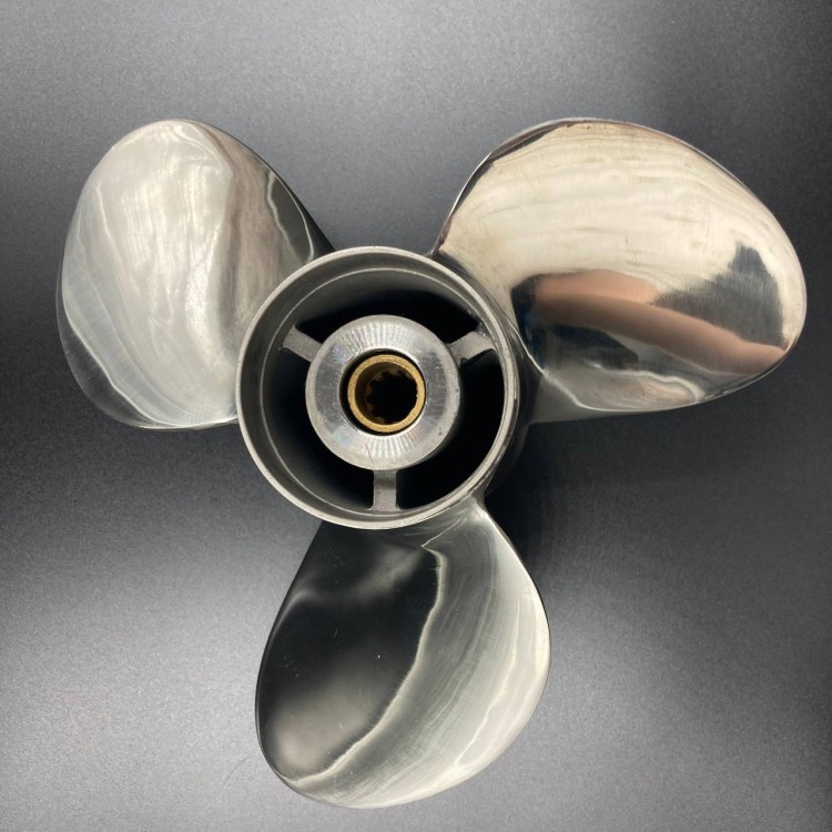 Гребной винт Suzuki DT9.9A-DT15A, DF9.9B, DF8A-20A (3x9-1/4x10) (Сталь), арт. 58100-93733-019-SS-K,          YHS 