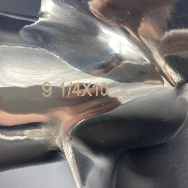 Гребной винт Suzuki DT9.9A-DT15A, DF9.9B, DF8A-20A (3x9-1/4x10) (Сталь), арт. 58100-93733-019-SS-K,          YHS 