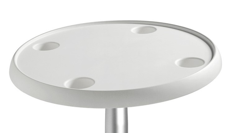 Столешница пластиковая круглая, диаметр 24 дюйма, арт. 10250576,          Китай 