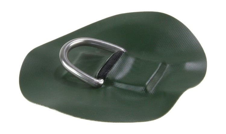 Кольцо D-образное зеленое, арт. SSCL00045004-1-4,          Sun Selection 