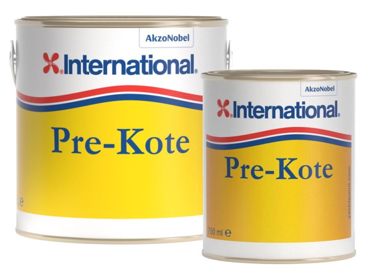 Подмалевок «Pre-Kote», 750 мл, серо-голубой., арт. 10005614,          INTERNATIONAL 
