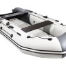 Надувная лодка ПВХ, Таймень NX 3800 НДНД PRO, бронь, светло-серый/графит, арт. 00201373,          Мастер лодок 