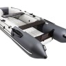 Надувная лодка ПВХ, Таймень NX 3800 НДНД PRO, бронь, светло-серый/графит, арт. 00201373,          Мастер лодок 
