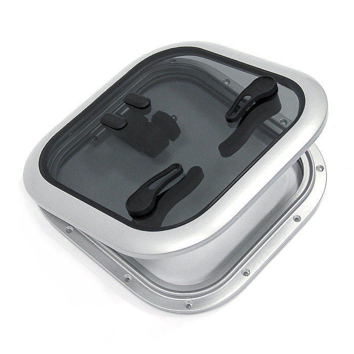 Люк палубный распашной Альбатрос 400х400, арт. 030824T,          Техномарин 