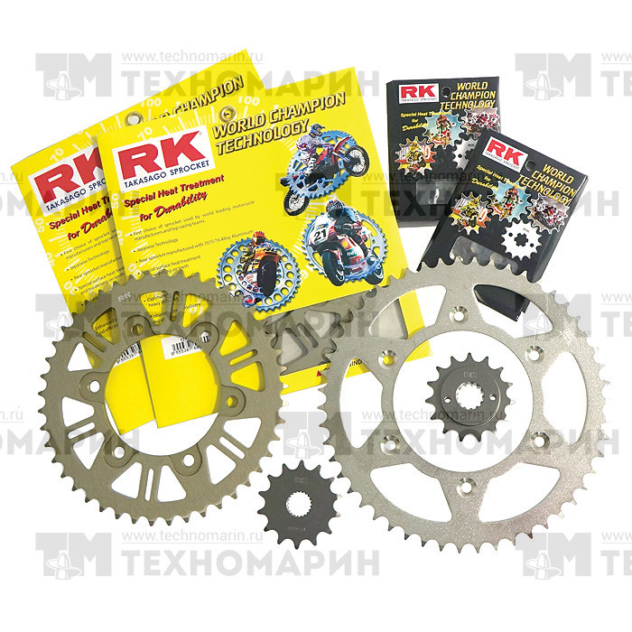 Звезда для мотоцикла ведомая B4012-50, арт. B4012-50,          RK Chains 