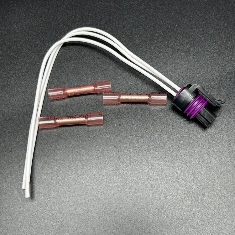 Разъём электропроводки пластиковый KT-3 PIN PKRD RND (Quicksilver), арт. 879346A39,          MERCURY 