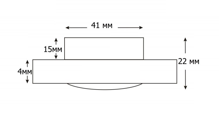 Светодиодный светильник, 12 В, 0,04 А, арт. 10261760,  
