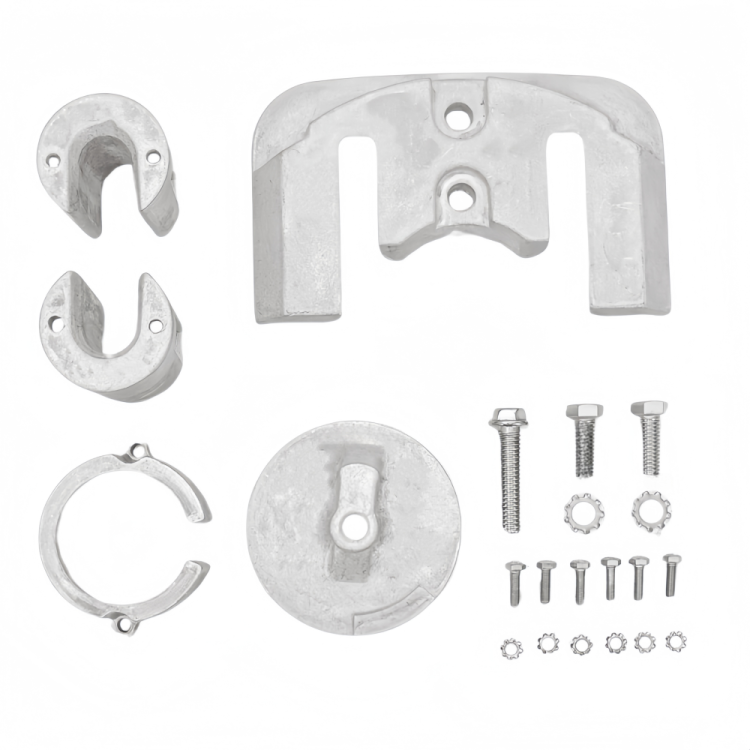 Комплект анодов Skipper для Mercury BRAVO ONE, цинк цинк, арт. SKPBABRAVO1KITZ-ts,  