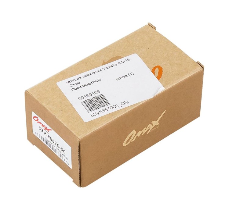 Катушка зажигания Yamaha 9.9-15, Omax, арт. 63V8557000_OM,          Omax 