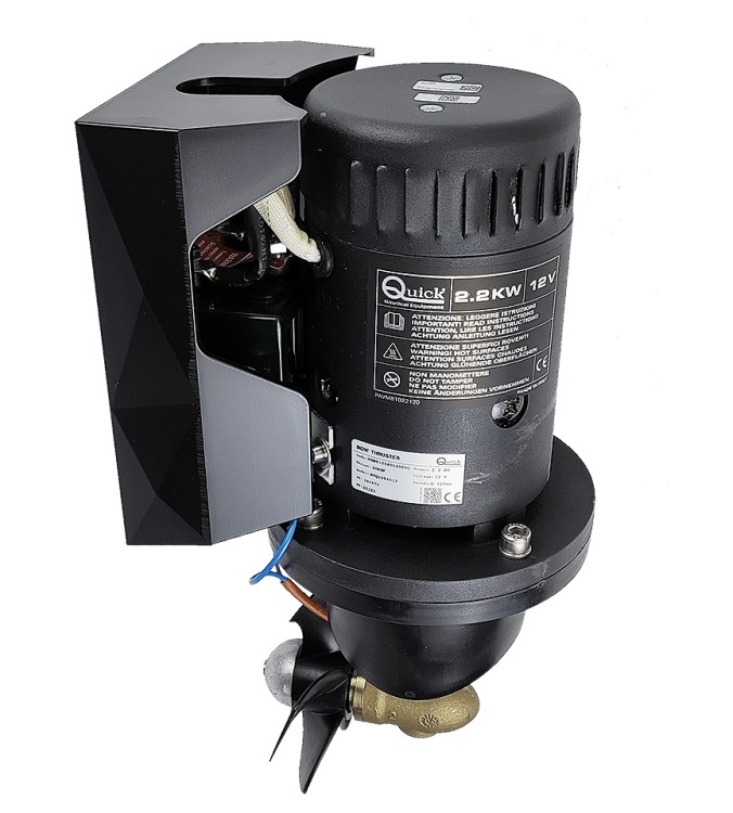 Подруливающее устройство 125 мм, 2,2 кВт, 40 кгс, арт. 10270287,          Quick 