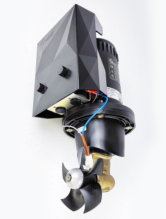 Подруливающее устройство 125 мм, 2,2 кВт, 40 кгс, арт. 10270287,          Quick 