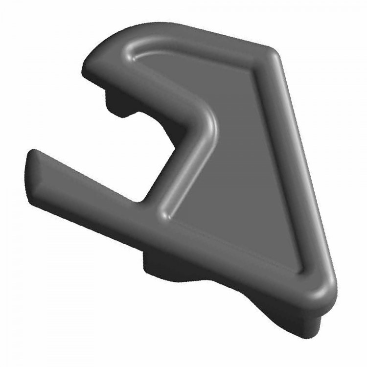 Комплект заглушек стингера, , полипропилен, 12 мм, черный П (10 шт.), арт. SK-2212_10-ts,          Skipper 