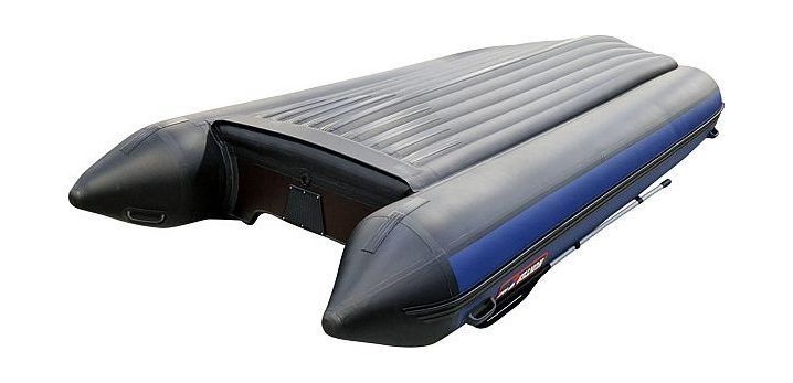 Надувная лодка ПВХ, Хантер 420 А НДНД, синий/черный, арт. 4202014,          Hunterboat 