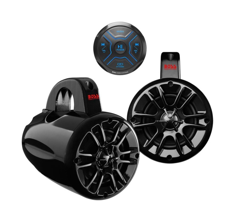 Морская аудиосистема BOSS MG150T.4 (комплект2), арт. MG150T.4,          Boss Audio Systems 