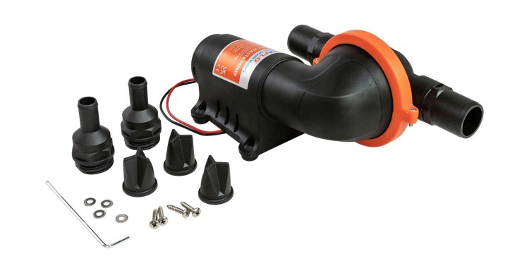 Насос самовсасывающий для "черных" вод, 24 в, SeaFlo, арт. SFMTP207,          SeaFlo 