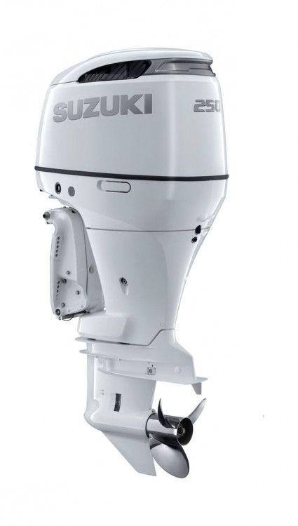 Мотор лодочный Suzuki DF250TX CAN, белый, арт. DF250TX_CAN_white,          SUZUKI 