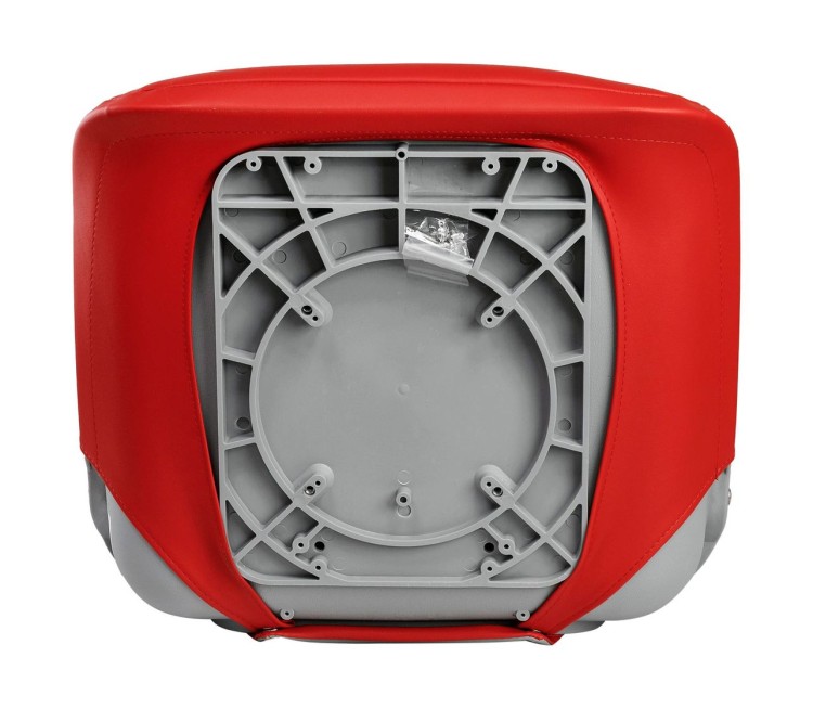 Кресло складное мягкое SKIPPER, цвет серый/красный, арт. MR10057,          MARINE ROCKET 