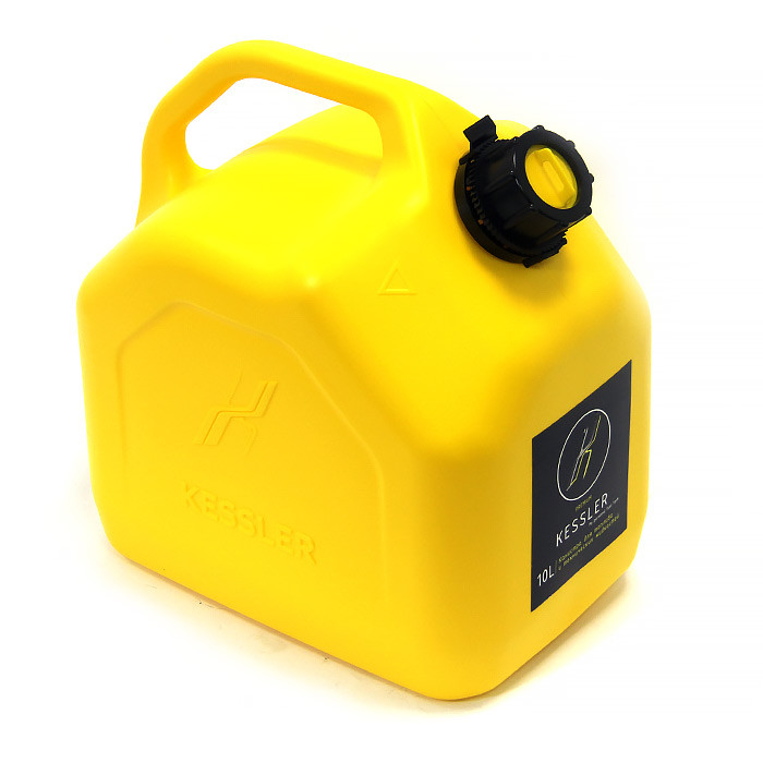 Канистра для ГСМ 10л желтая KESSLER, арт. 10.01.02.00-7,          KESSLER 