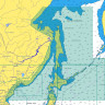 Карта C-MAP 4D Wide, острова Хоккайдо и Сахалин 