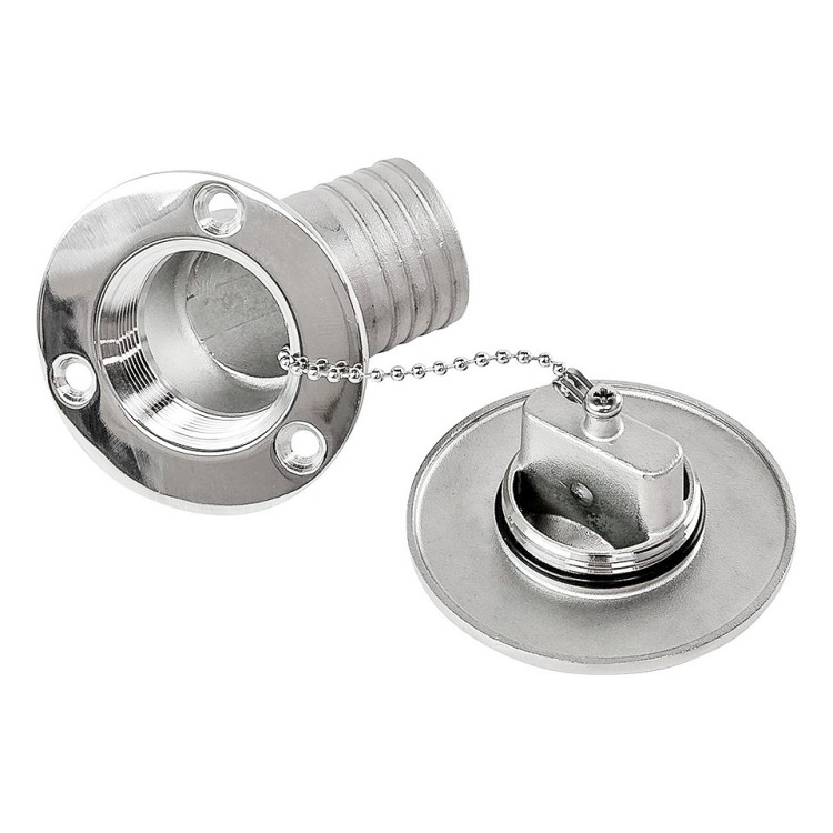 Палубная горловина с наклонным штуцером, 38 мм, арт. 10247460,  