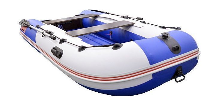 Надувная лодка ПВХ, STELS 315 Аеро НДНД, синий/белый, арт. 315209,          Hunterboat 
