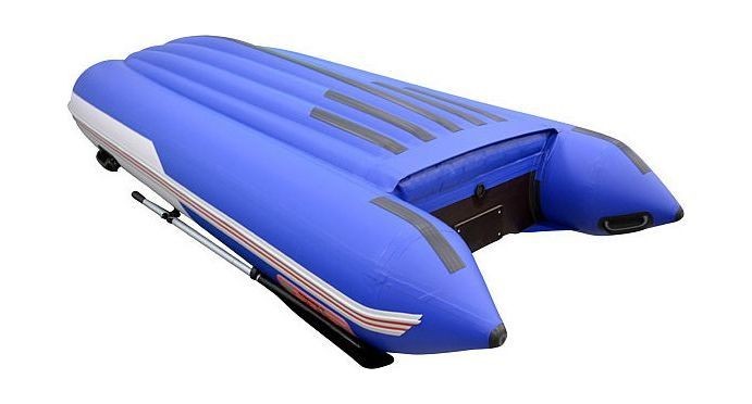 Надувная лодка ПВХ, STELS 315 Аеро НДНД, синий/белый, арт. 315209,          Hunterboat 