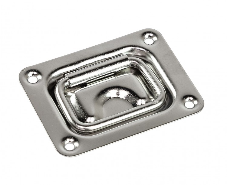 Ручка палубная потайная 76х57 мм, нержавеющая, арт. 51003,          AAA 