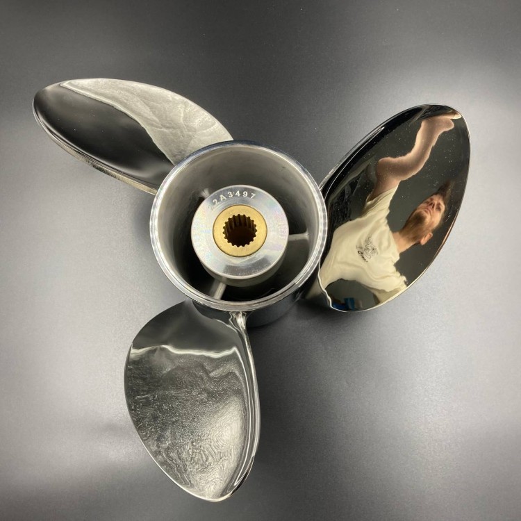 Гребной винт правого вращения VOLVO Sx Saltist AMMA (3x14 1/4x23) (Сталь) (Polastorm), арт. 5799-3143-23,          POLASTORM 