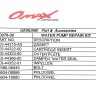 Ремкомплект помпы Yamaha 4-5, Omax, арт. 6E0W007800_OM,          OMAX 