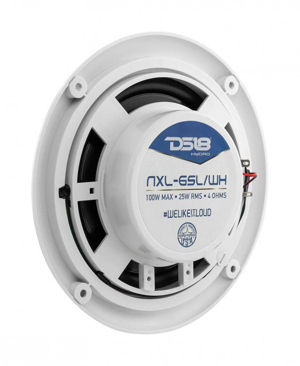 Морская акустика тонкая RGB 6.5" NXL-6SL/WH, DS18, арт. NXL-6SL/WH,          DS18 