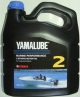 Масло минерал. для двухтактных лодочных моторов Yamalube 2 - 4л,  	90790BS25200