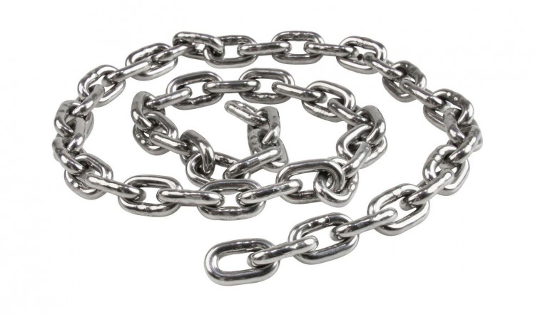 Цепь якорная нержавеющая 6мм, DIN766,, арт. S.CH01-06_MR,          MARINE ROCKET 